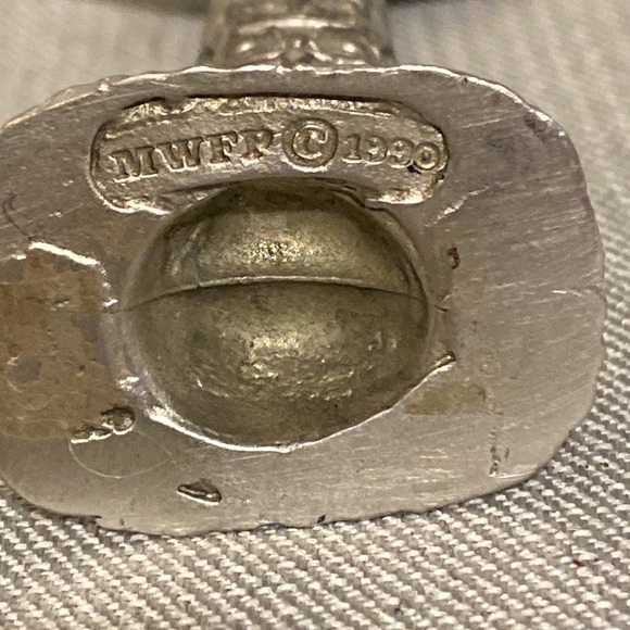 2 Vintage Masterworks Fine Pewter MWFP 1992 1990 - Picture 7 of 8